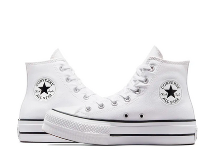 CONVERSE PLATAFORMA BLANCO