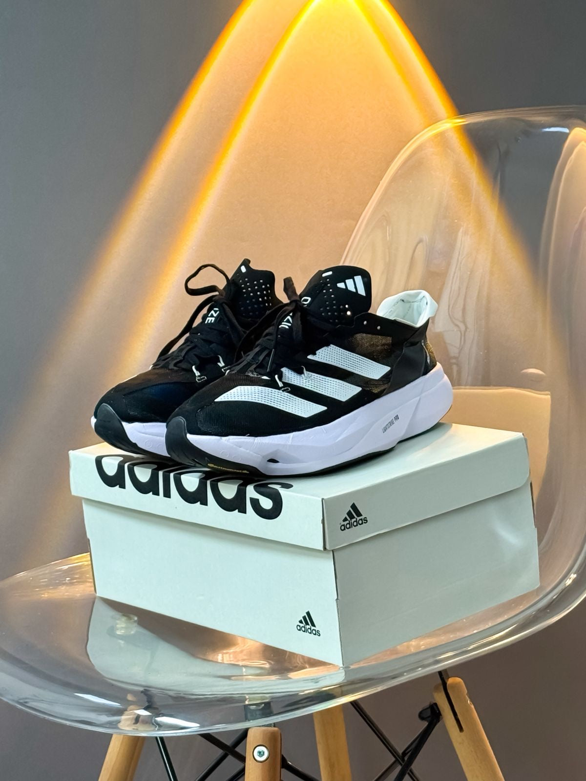 ADIZERO ADIOS PRO 3 NEGRO BLANCO