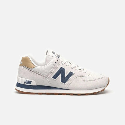 NEW BALANCE 574 BEIGE N AZUL
