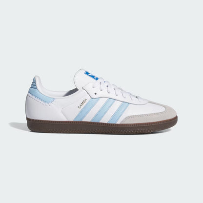 ADIDAS SAMBA BLANCO AZUL