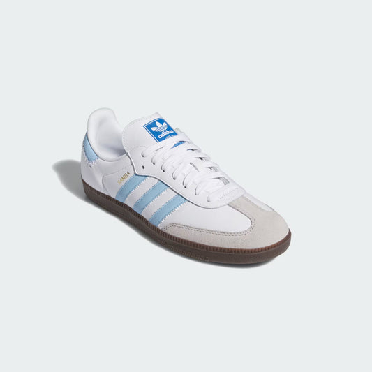 ADIDAS SAMBA BLANCO AZUL