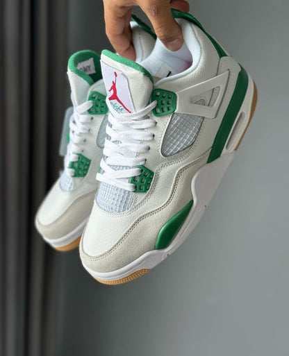 JORDAN RETRO 4 SB BLANCO VERDE