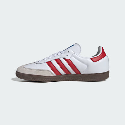 ADIDAS SAMBA BLANCO ROJO