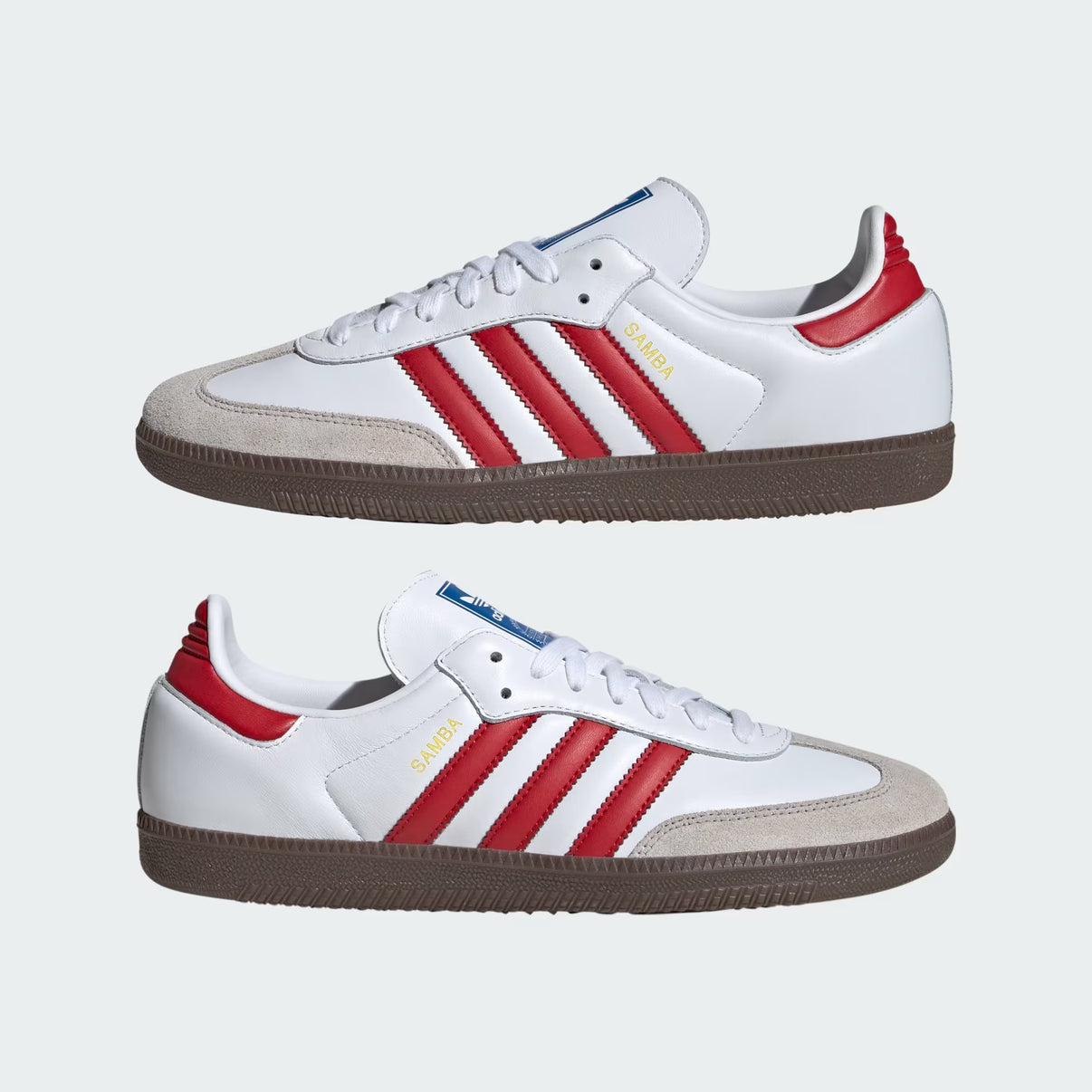 ADIDAS SAMBA BLANCO ROJO