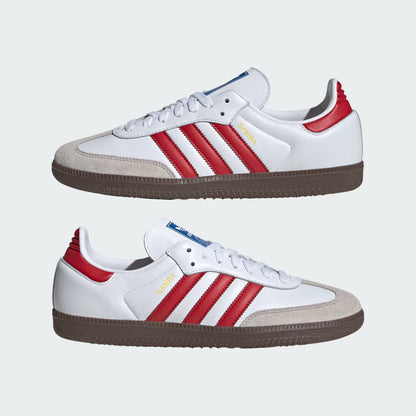 ADIDAS SAMBA BLANCO ROJO