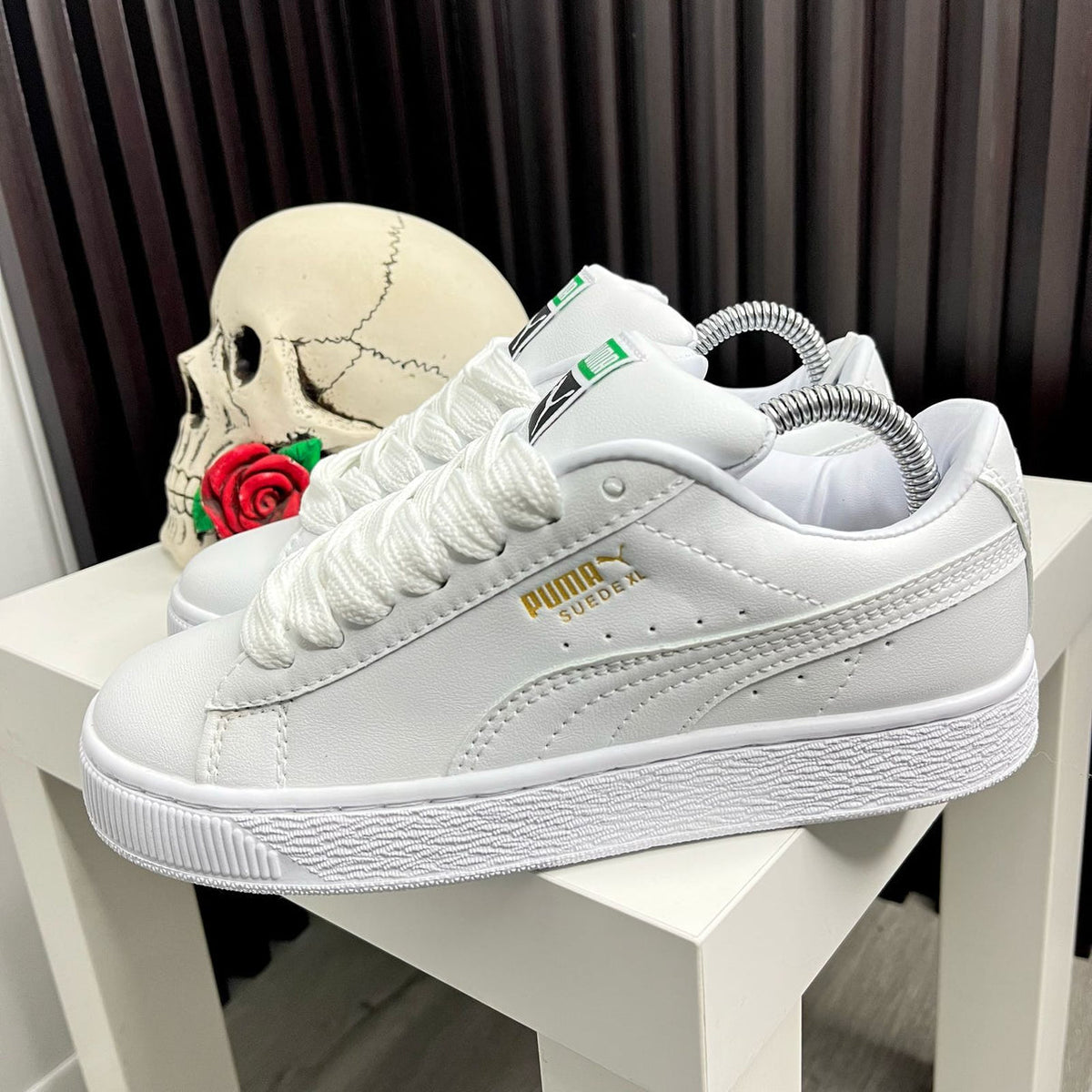 PUMA SUEDE XL BLANCO