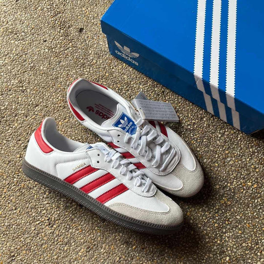 ADIDAS SAMBA BLANCO ROJO