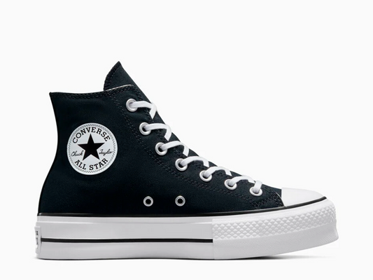CONVERSE PLATAFORMA NEGRO