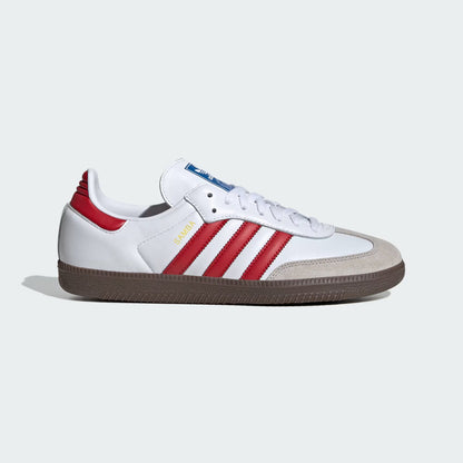 ADIDAS SAMBA BLANCO ROJO
