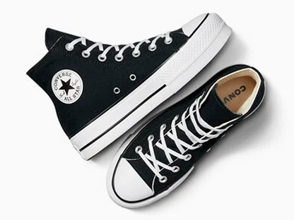 CONVERSE PLATAFORMA NEGRO