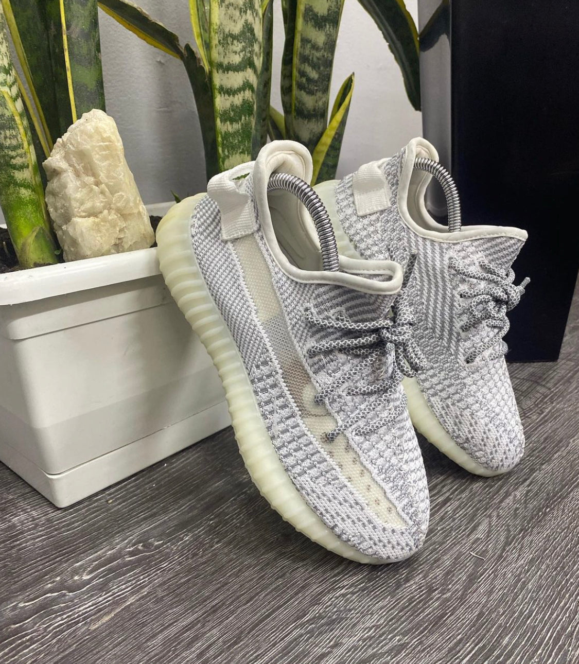 ADIDAS YEEZY 350 GRIS STATIC tennisplusctg