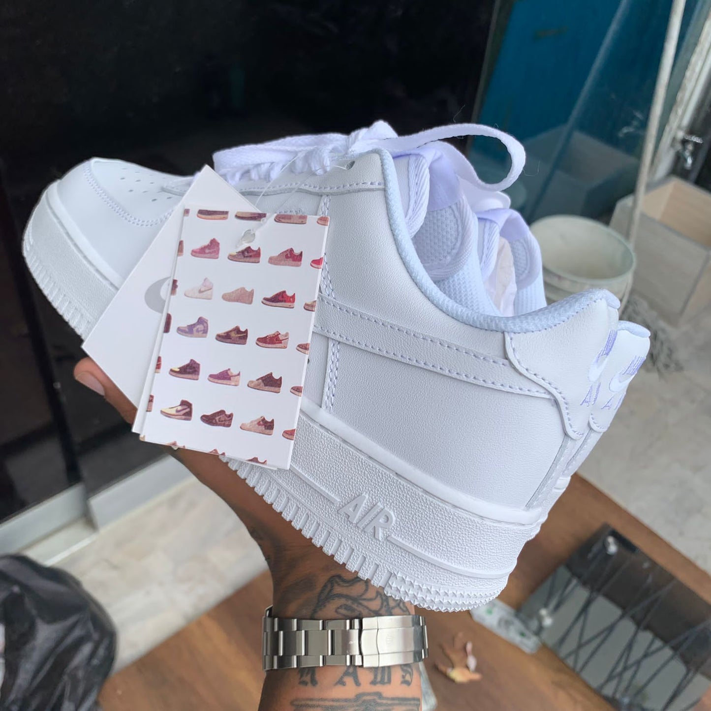 NIKE AF1 CLÁSICOS BLANCOS