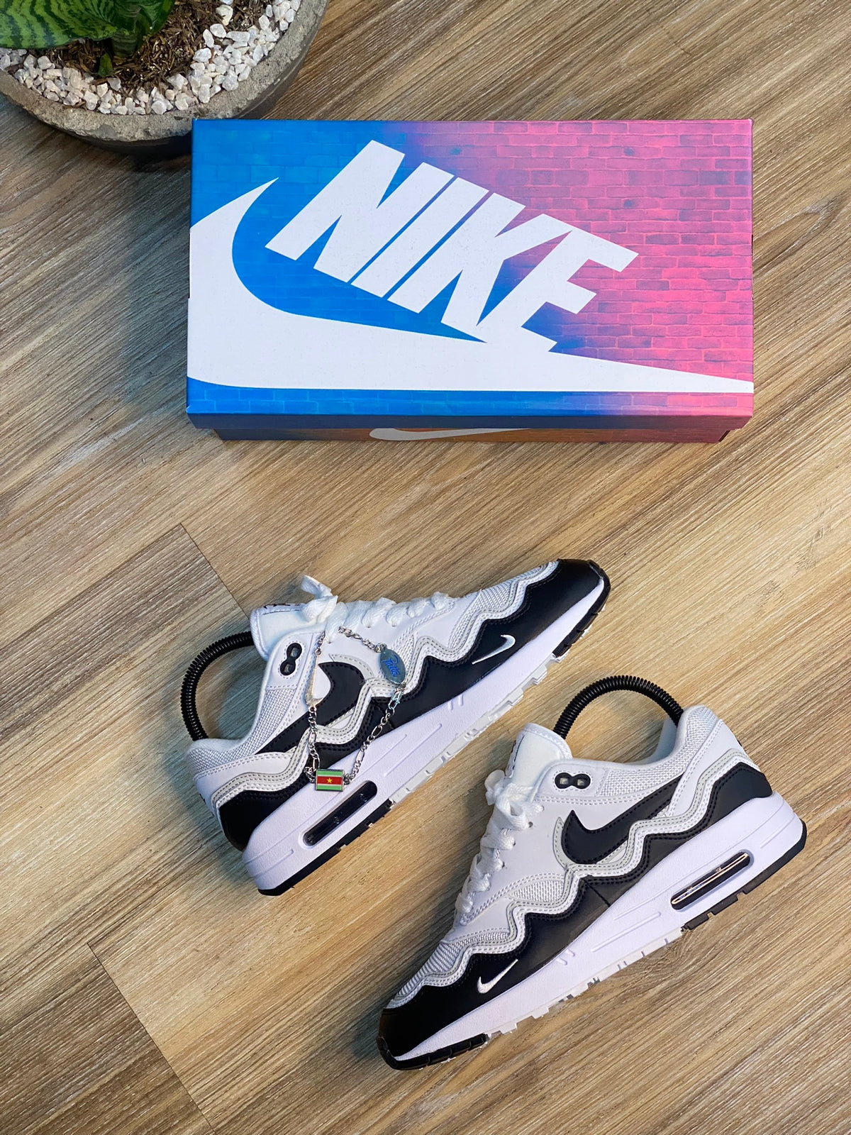 NIKE AIR MAX 90 BLANCO NEGRO